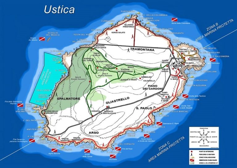 plonger a ustica