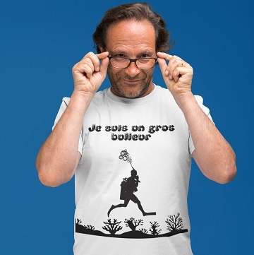 T-shirt plongée bio MacJos