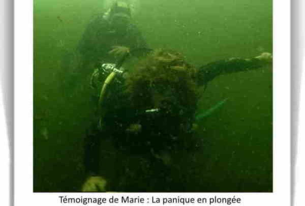 La panique en plongée