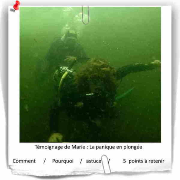 La panique en plongée
