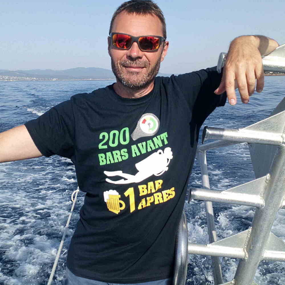 T-shirt plongée bio MacJos