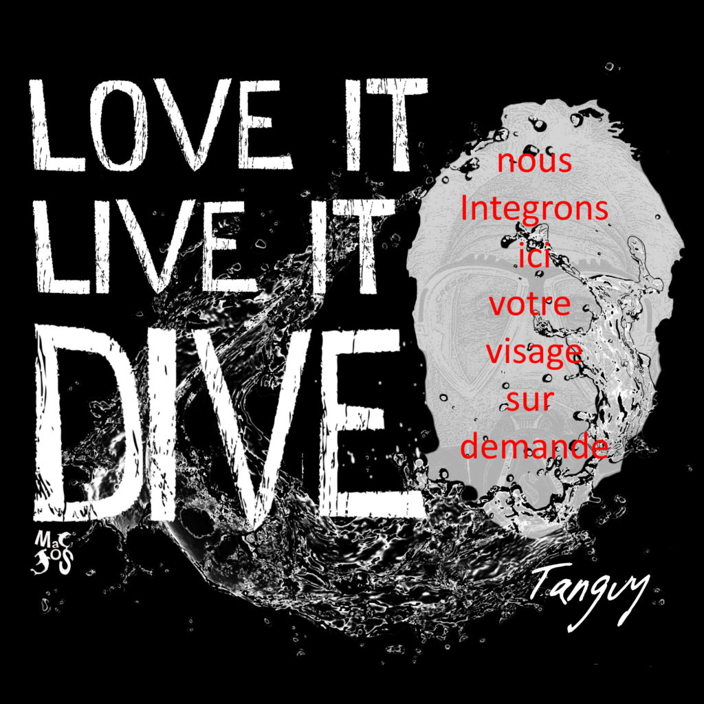 personnalisation T-shirt plongée MacJos